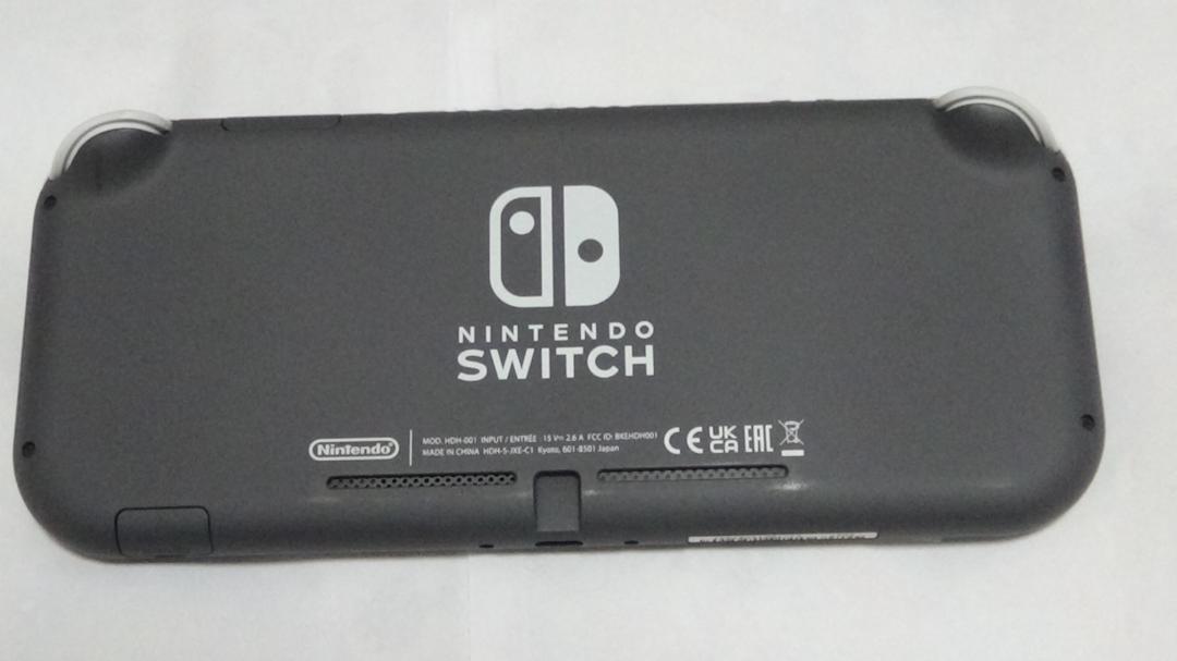 ⑤ Nintendo Switch Lite グレー 本体 充電器付き - メルカリ