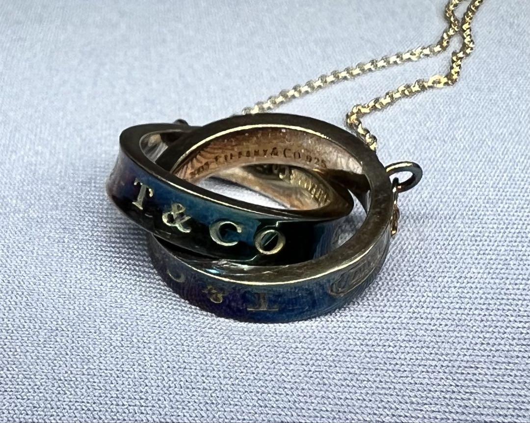 TIFFANY&Co. ネックレス 1837 2連リング 925