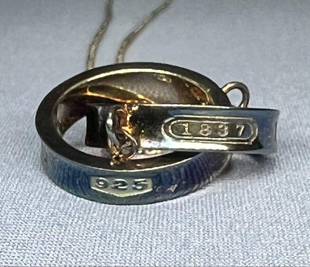 TIFFANY&Co. ネックレス 1837 2連リング 925