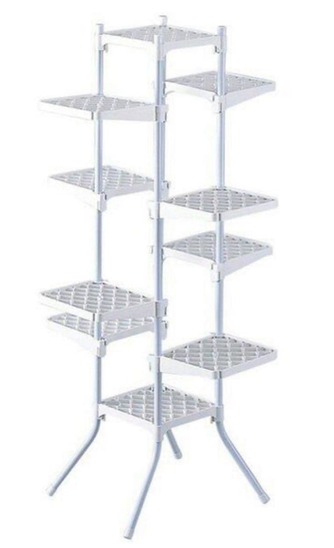 縦型10段プランターラック フラワースタンド10段