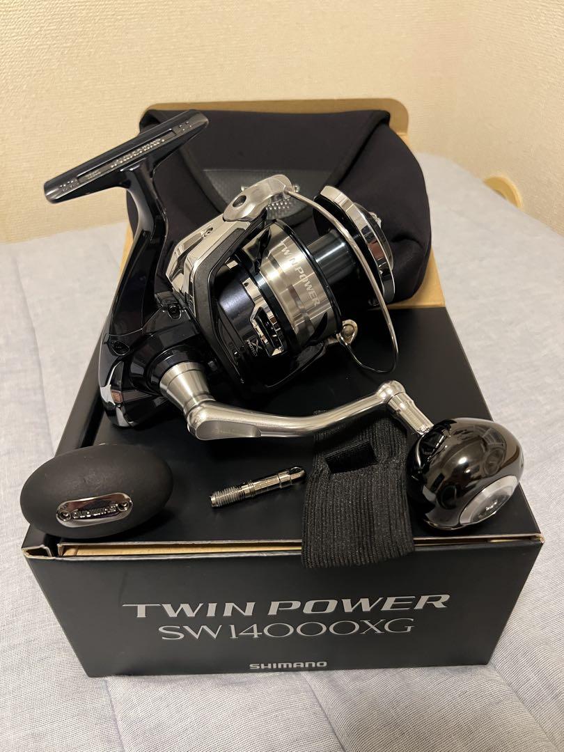 ツインパワーSW 14000XG リールケース スプールバンド ゴメクサスノブ付