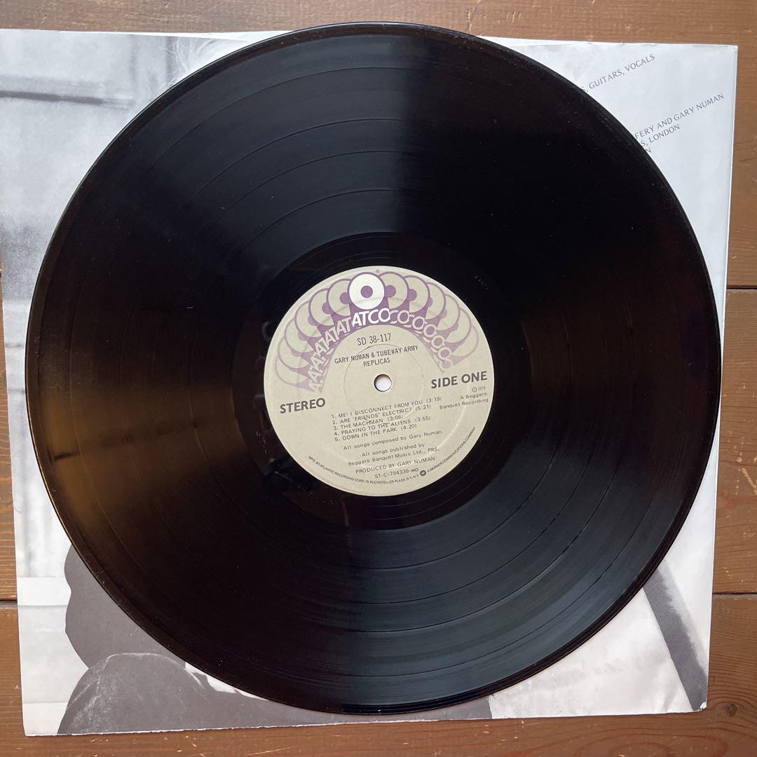 洋楽 REPLICAS gary numan + tubeway army vinyl