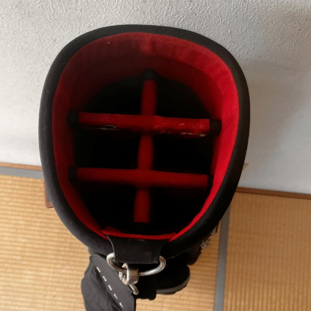 ONOFFオノフ　キャディバッグ　黒