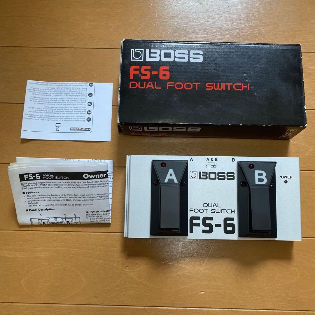 【美品】BOSS FS-6 デュアルフットスイッチ