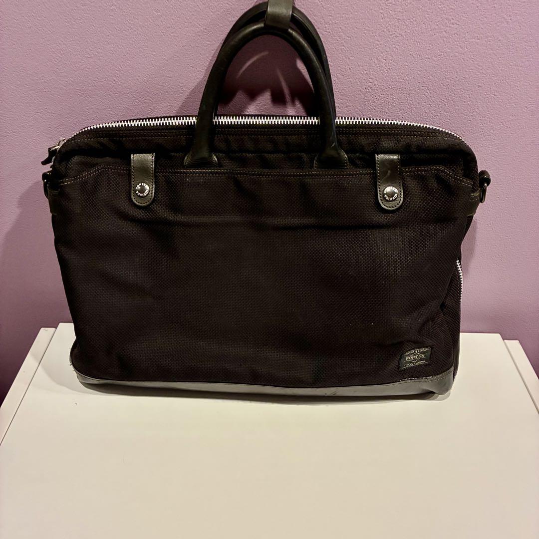 PORTER ELDER BRIEFCASE BLACK 廃盤品