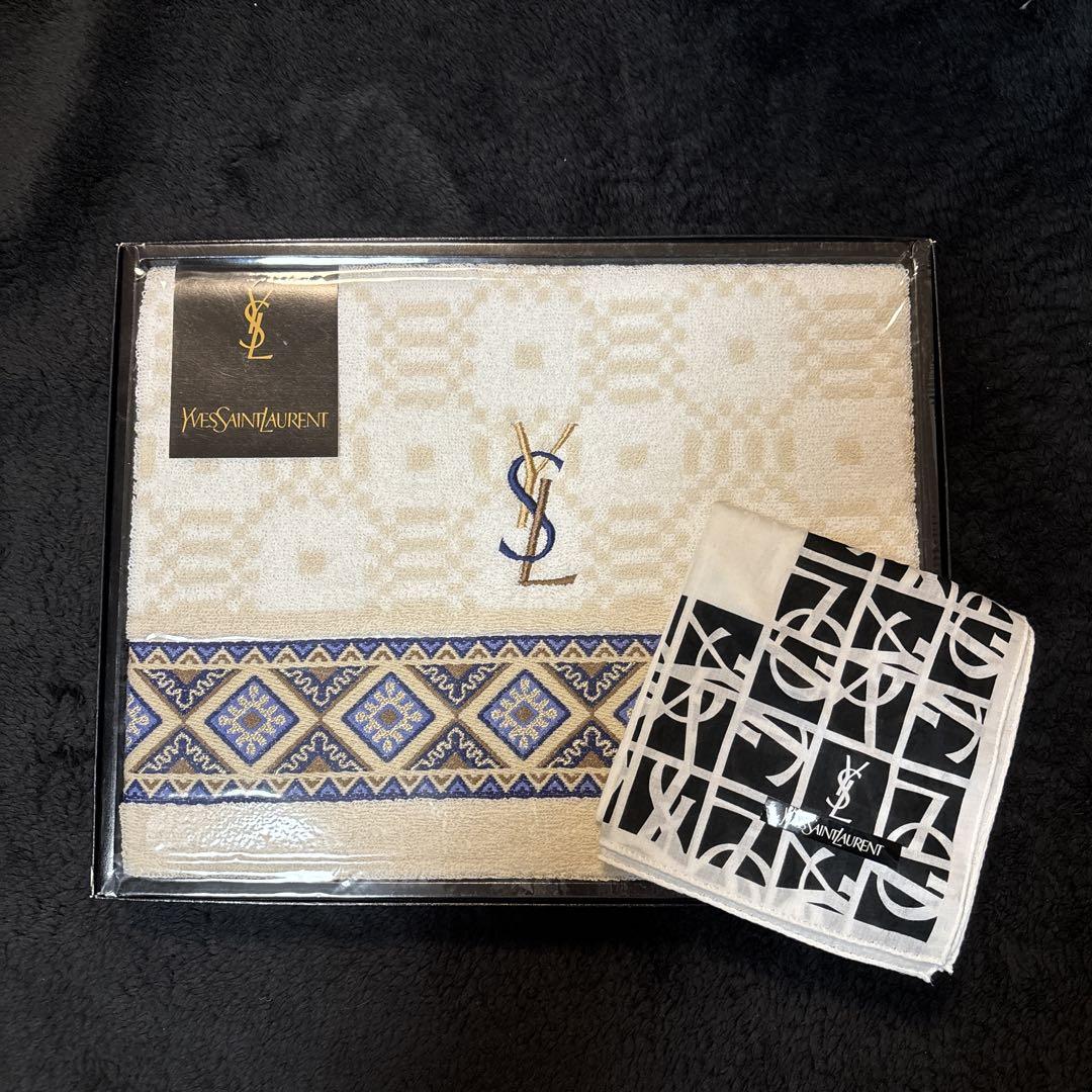 Yves Saint Laurent タオルセット スカーフ