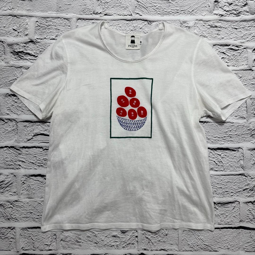 美品…PICONE半袖Ｔシャツ PICONE 半袖Tシャツ 38 ブラック - メルカリ