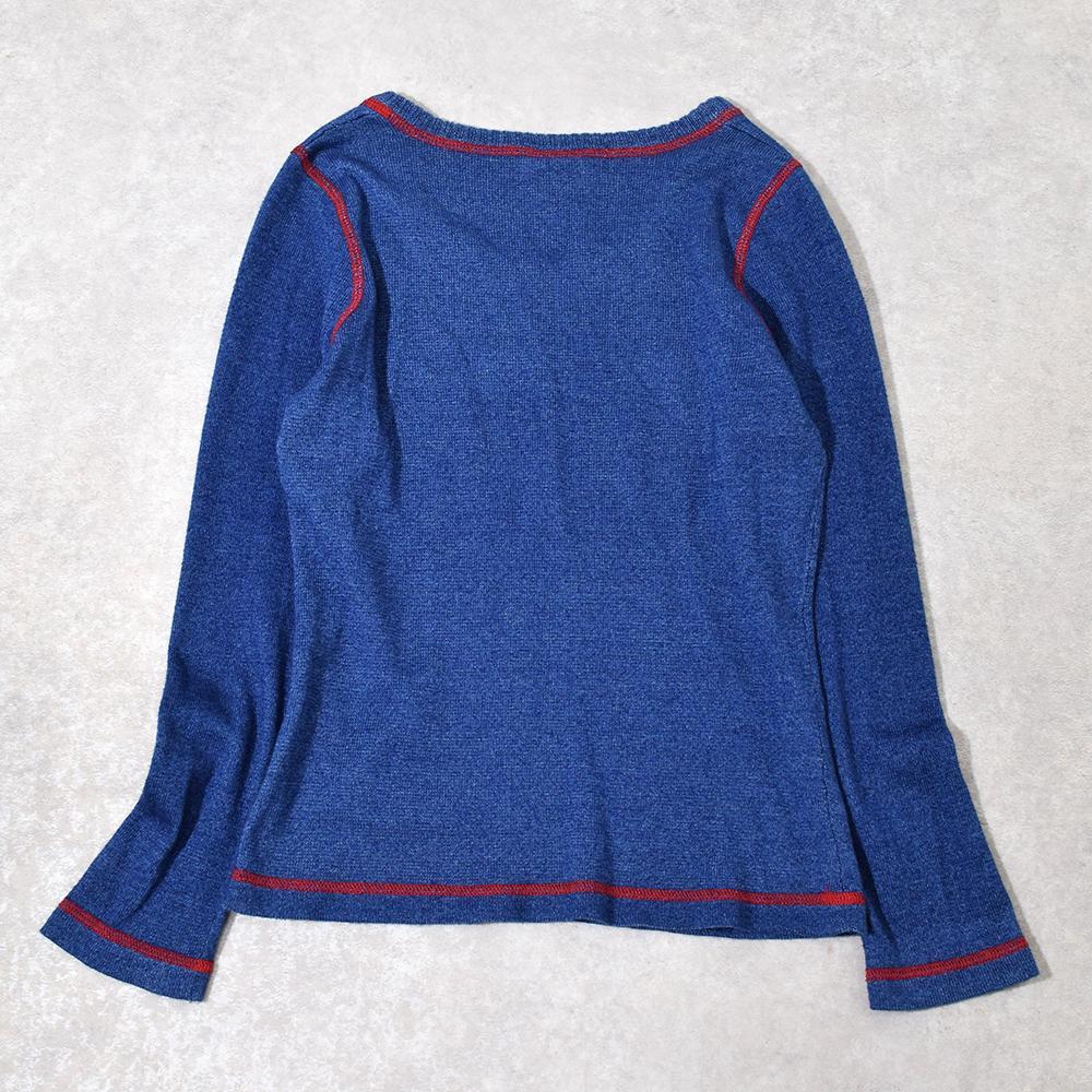 90s 初期 ヒステリックグラマー ハートロゴ インディゴ Tシャツ
