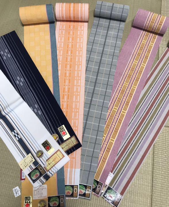 超激安 首里花織半巾帯 ❻ W5jvt-m89252488197 新作お買い得