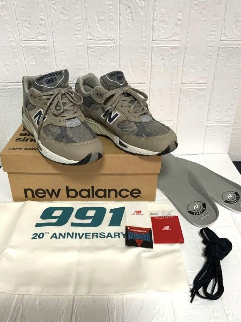 限定newbalance M991ANI 26.0cm 20th