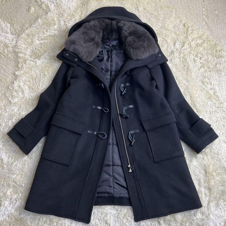 【美品】ルイルエブティック ダッフルコート フォックスファー フード