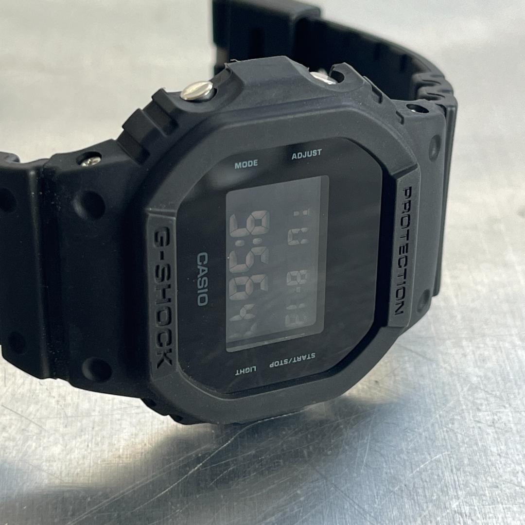 CASIO/カシオ】 G-SHOCK DW-5600BB 反転液晶 腕時計 ステンレス