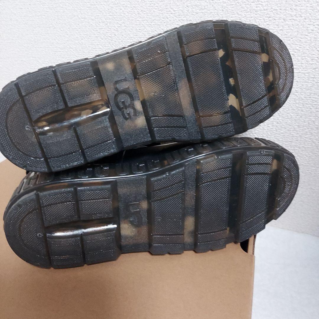 【値下げ】UGGアグ　ドリズリータクリア　レインブーツ　8(25cm)　未使用