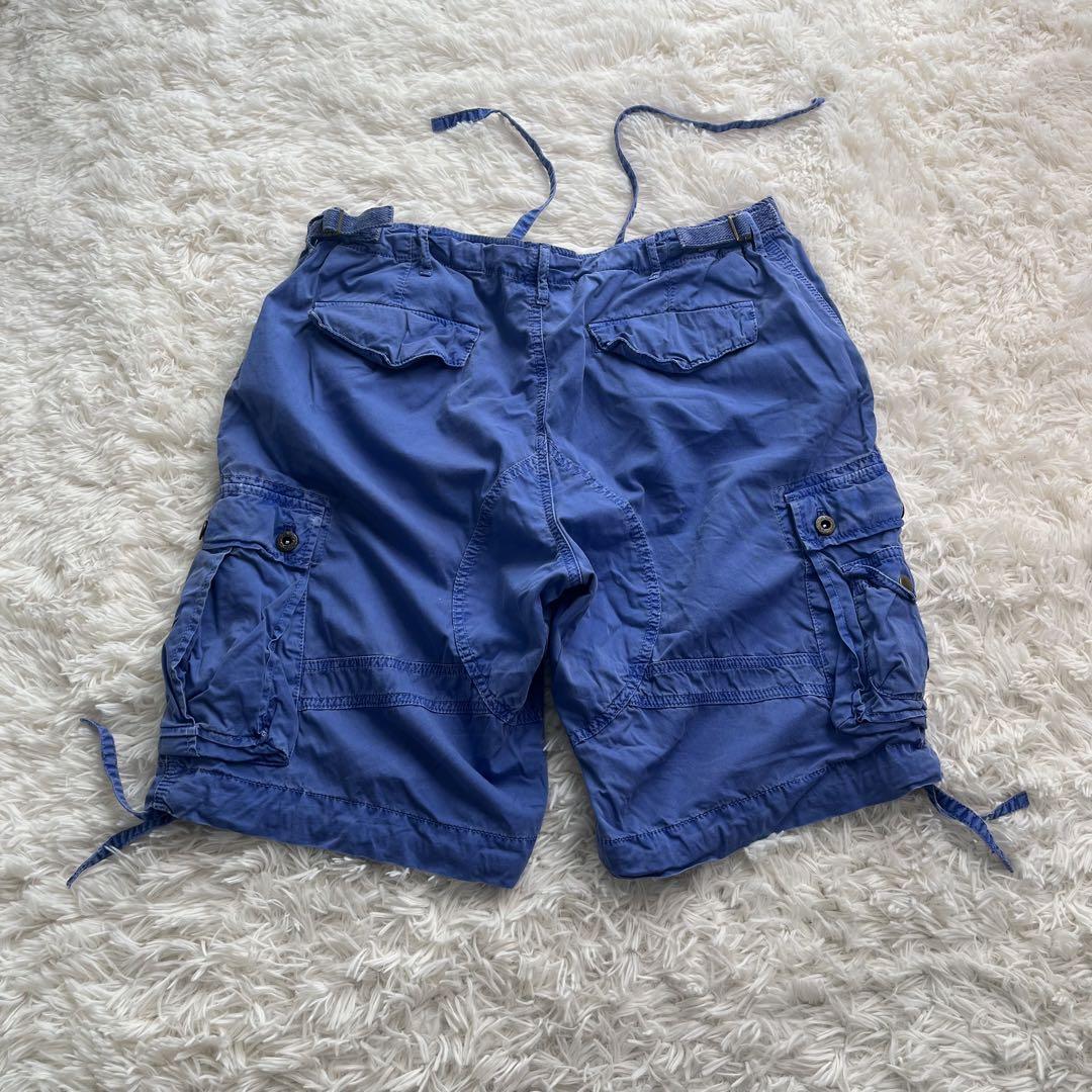 POLO RALPH LAUREN 後染め cargo shorts w36