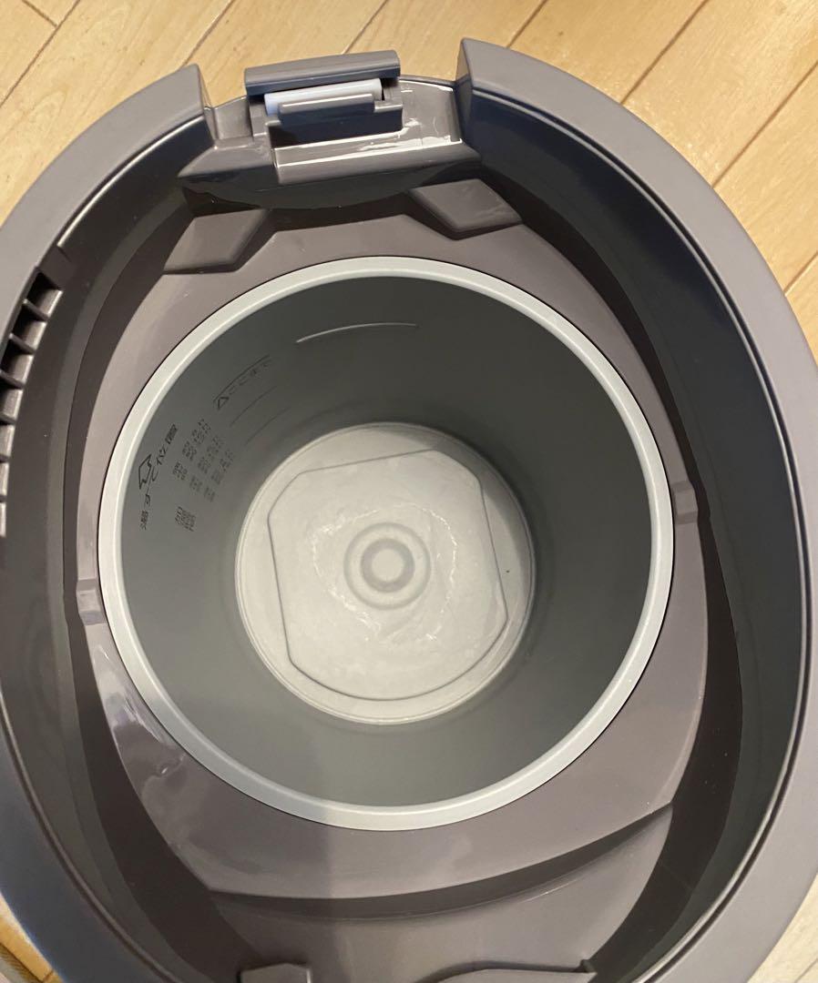 美品　象印 加湿器 スチーム式 お手入れ簡単 グレー EE-DD35 HA