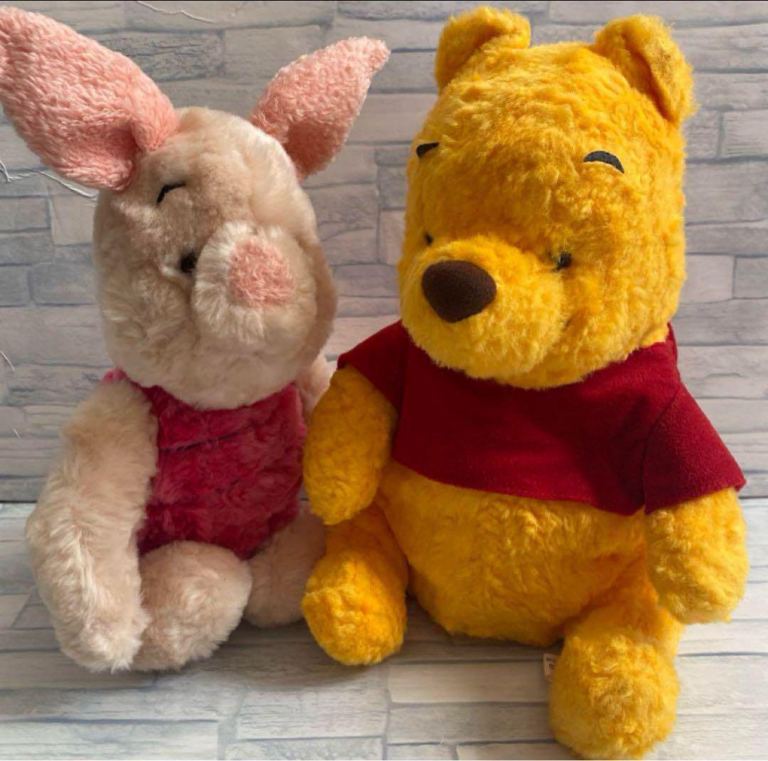 ディズニー くまのプーさんぬいぐるみ 2コセット ディズニー