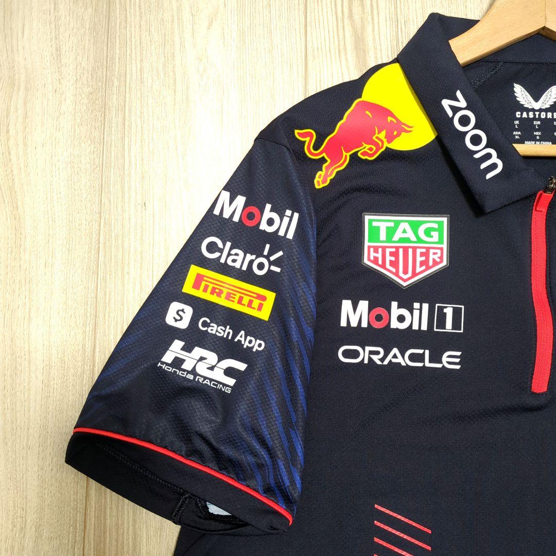 【数々のアワードを受賞】 カストレ オラクルレッドブルレーシング ホンダ チーム Tシャツ トップス