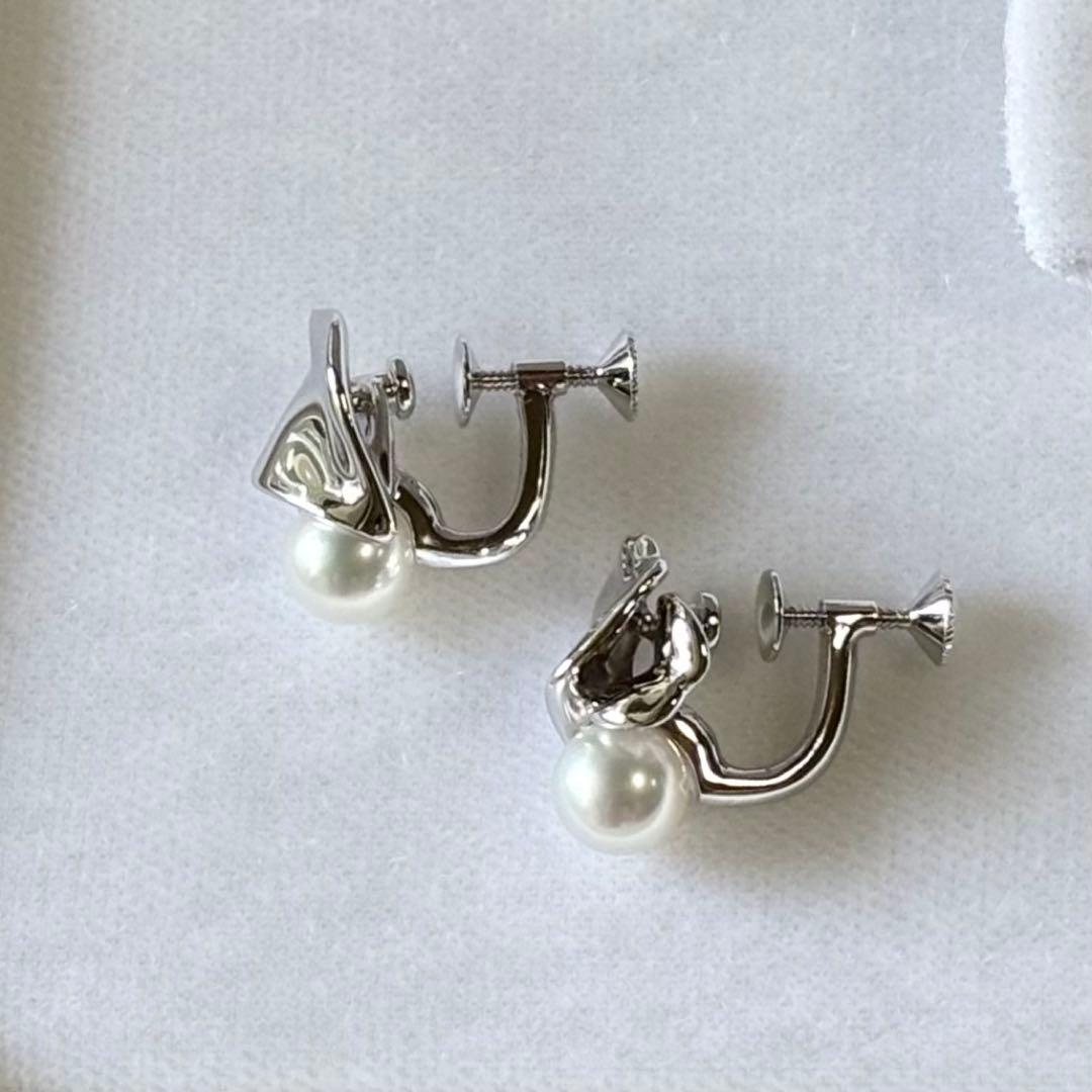 MIKIMOTO パールイアリング 試着のみ未使用品