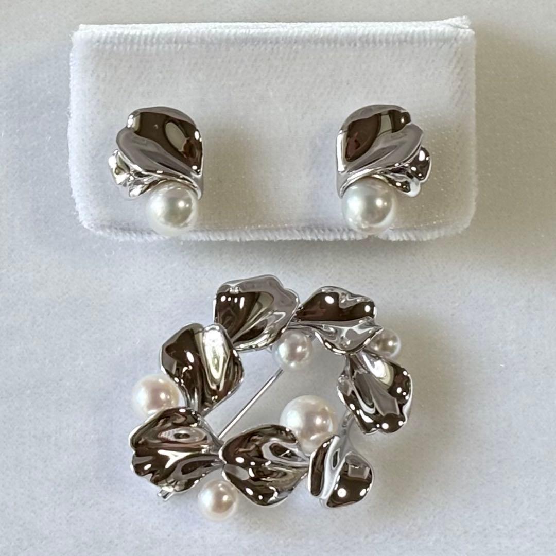 MIKIMOTO パールイアリング 試着のみ未使用品