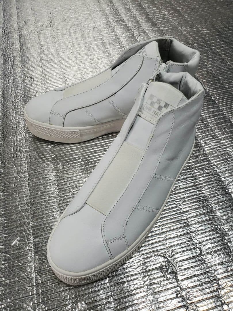 新品NO NAMEスニーカー白24.5cm 【激安アウトレット!】 69.0%OFF