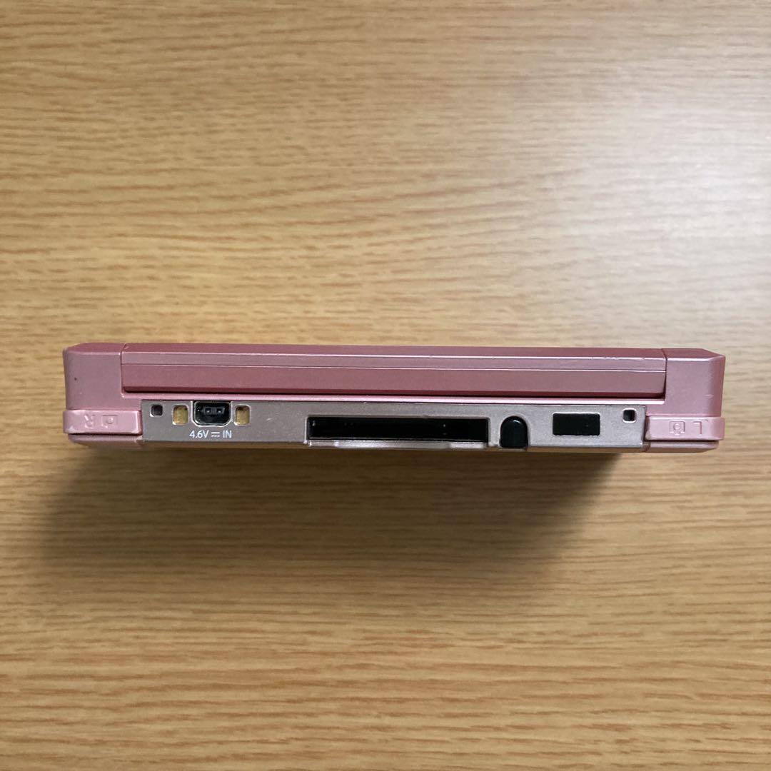 動作確認、初期化済み 任天堂3DS ピンク 充電器、タッチペン、箱、説明書付き