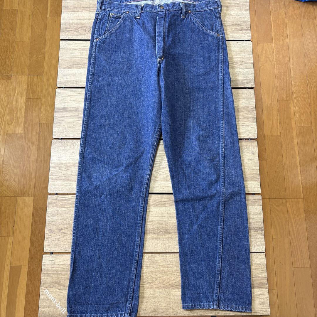パンツ 60's E&W THE Plains RIDER VAT DYE DENIM レア】 E&W Plains RIDER 60s USA製 デニムパンツ - メルカリ