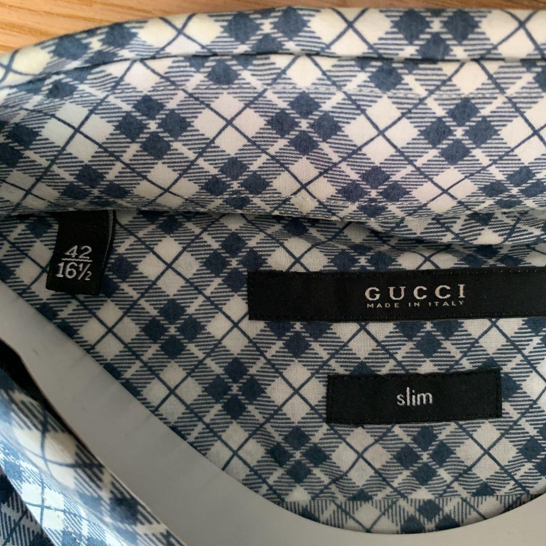 超激得在庫 GUCCIチェックシャツ eLt09-m89260051066 20%OFF