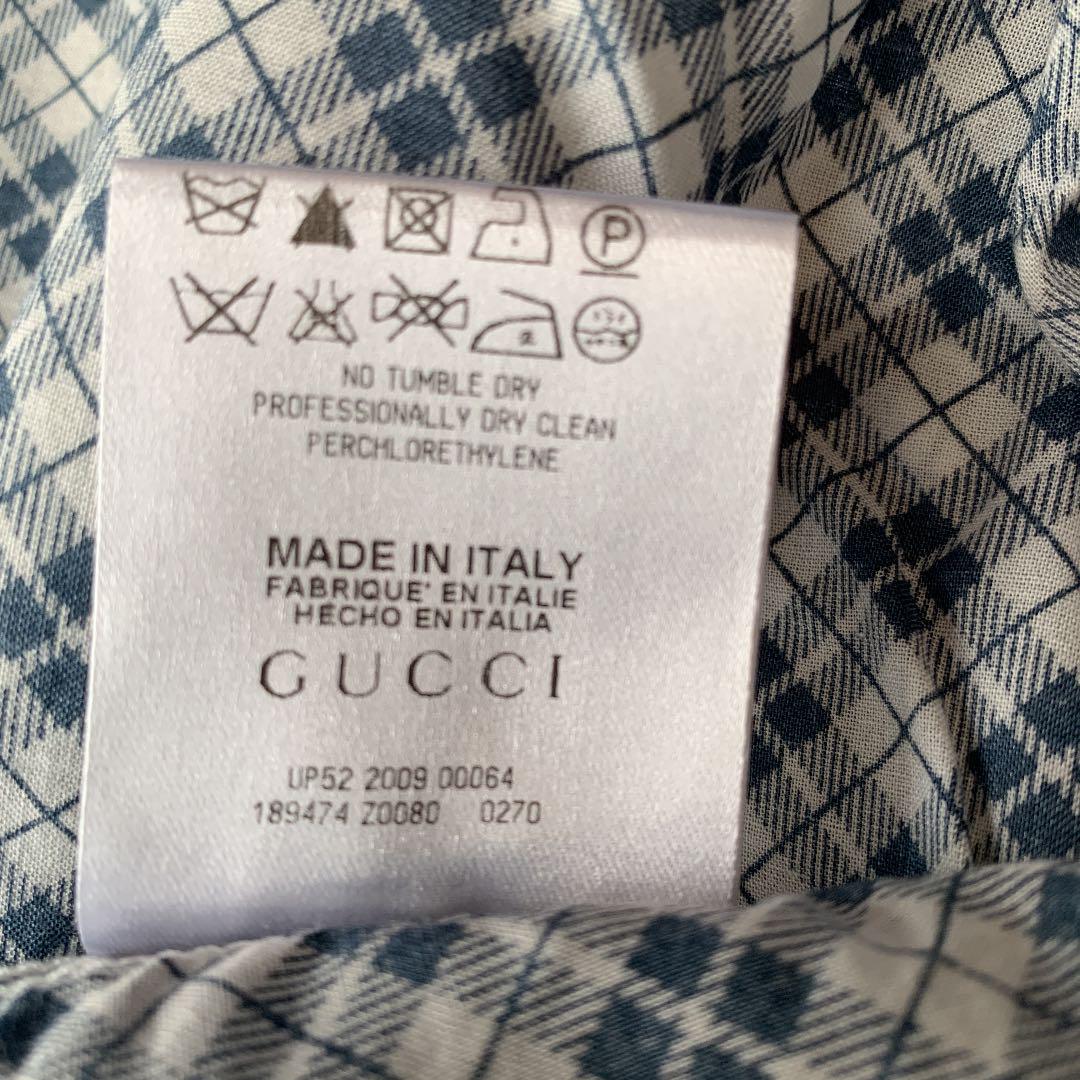 超激得在庫 GUCCIチェックシャツ eLt09-m89260051066 20%OFF