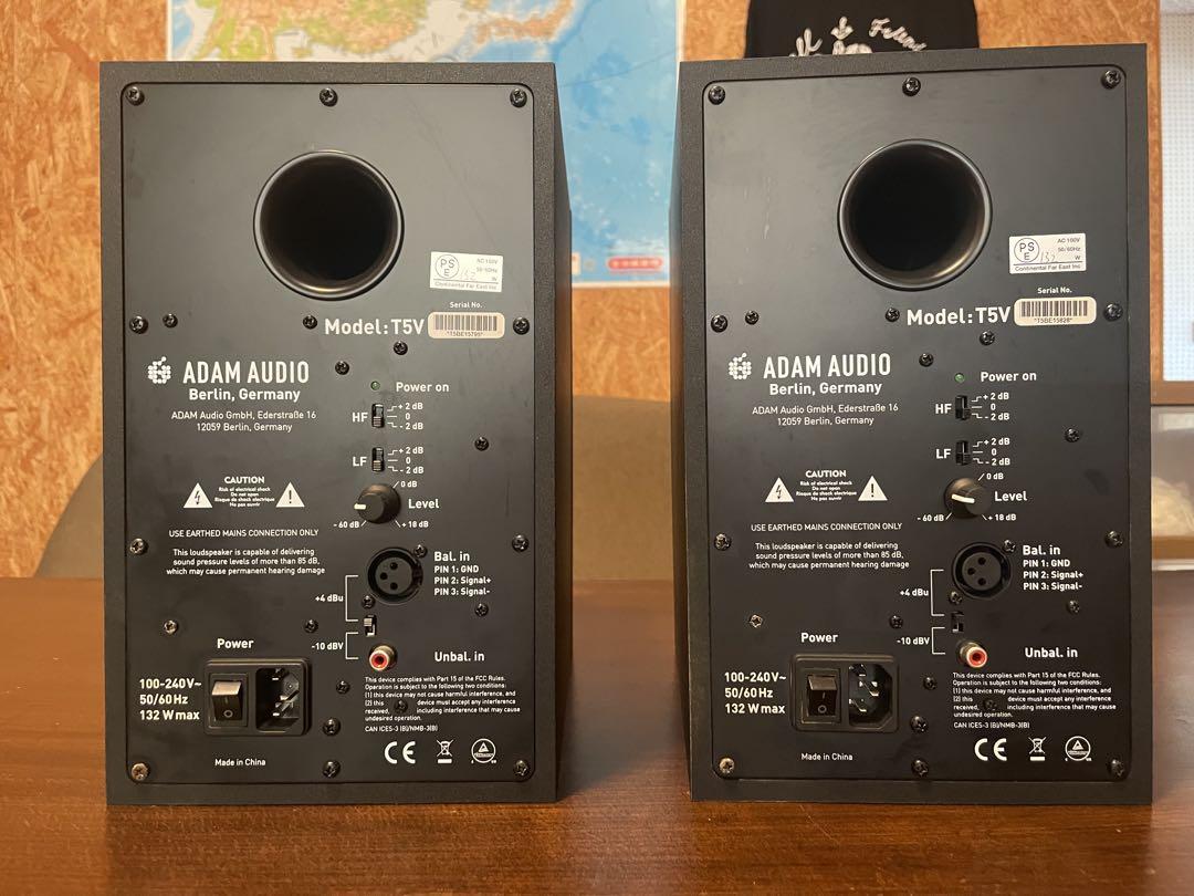 ADAM Audio T5V スタジオモニタースピーカー(ペア)