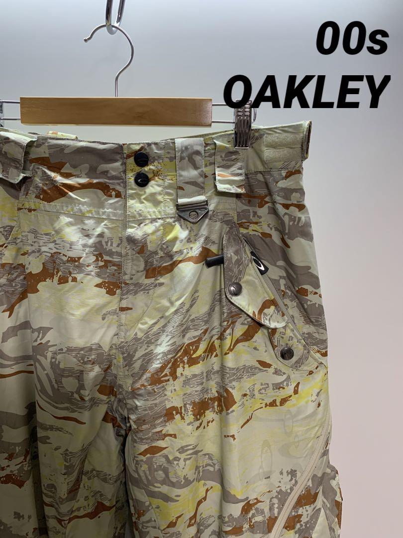 ウエスト00s OAKLEY DESERT CAMO SNOWBOARD PANTS