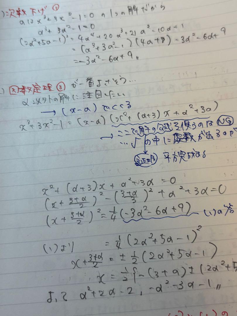 鉄緑会 SA 高3 蓑田先生 講義ノート 入試数学演習 2025年度 2024