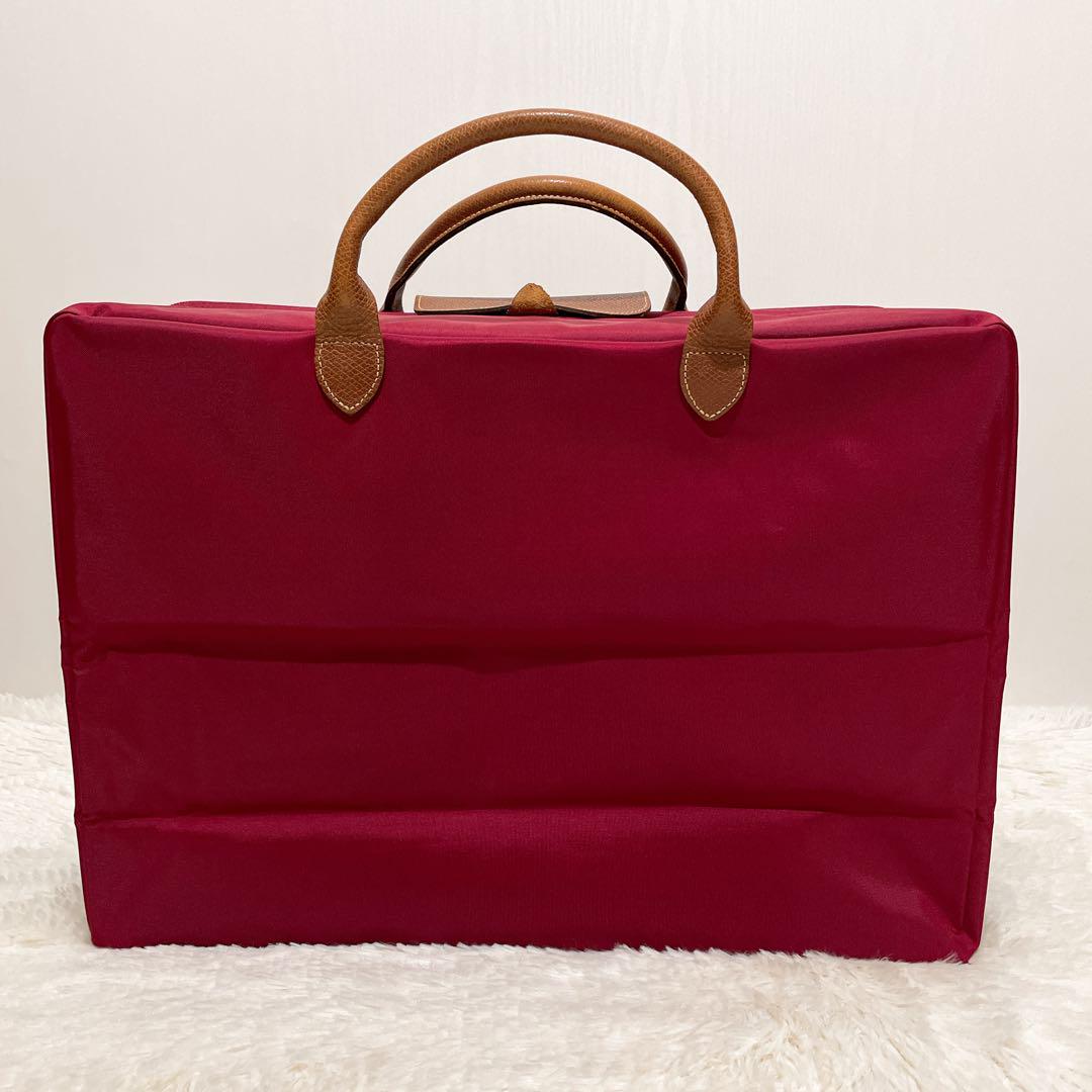 LONGCHAMP ロンシャン 折りたたみ トランク スーツケース 旅行バッグ
