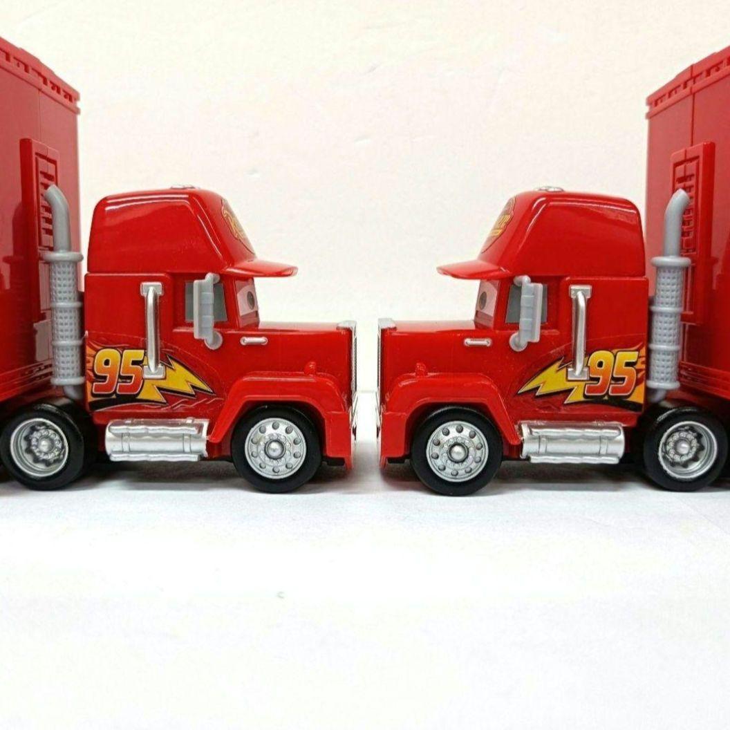【廃盤あり】カーズ ミニカー セット 19台 トレーラー（マック）付き 廃盤あり】カーズ ミニカー セット 19台 トレーラー（マック