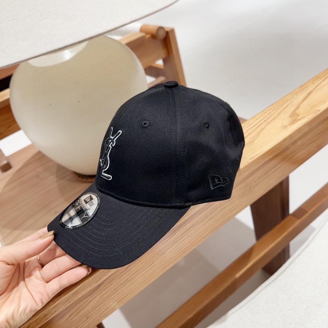 新品サンローラン Saint Laurent ×NEW ERA コラボ キャップ