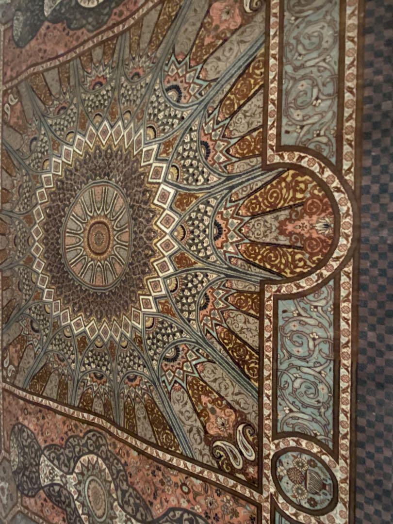 ペルシャ絨毯　シルク　159×108cm