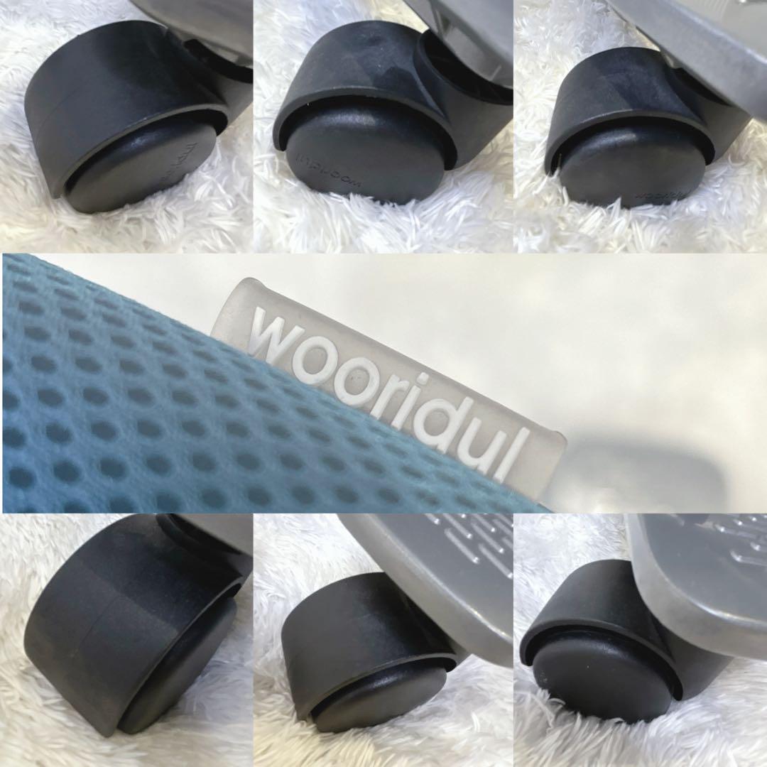 【希少色・極美品】WooridulChair ウリドルチェア グリーン　姿勢矯正 希少色・極美品】iPole7 ウリドル チェア 猫背 姿勢 矯正 グリーン
