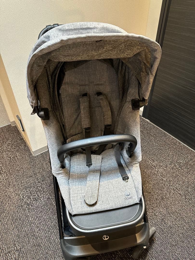 Stokke ベビーカー グレー