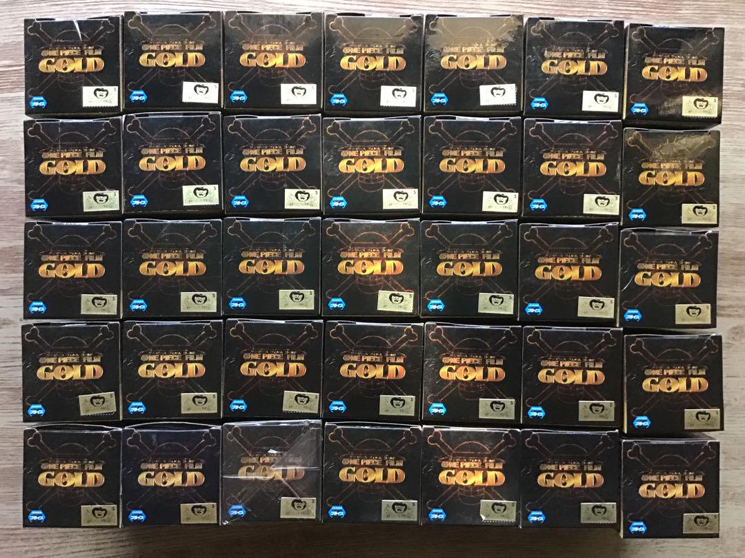 ワンピース　ワールドコレクタブルフィギュア　FILMGOLD フルコンプ　35点 ワンピース ワールドコレクタブルフィギュア FILMGOLD