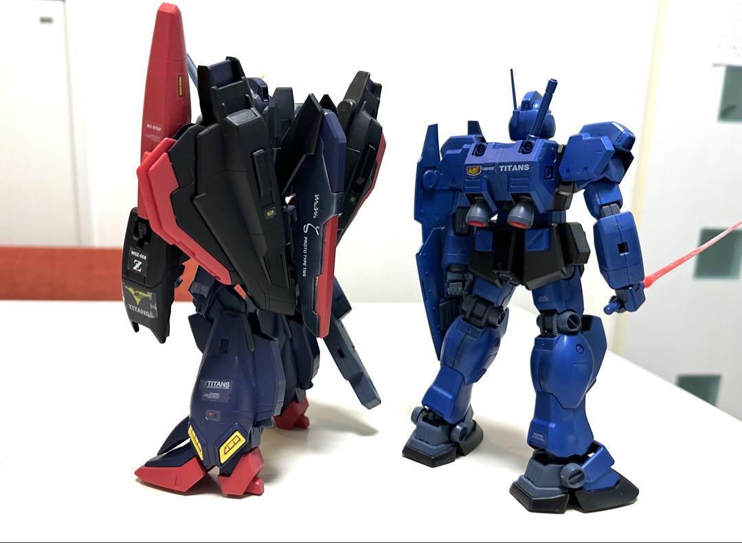 MG ジム・クゥエル　ゼータガンダム ティターンズカラーZ　完成品　2点セット