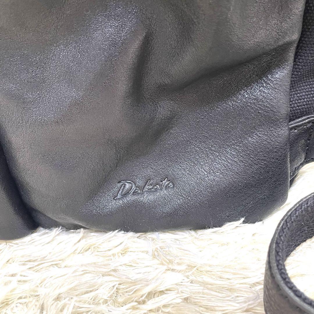 Dakota バックパック リュック ブラック レザー 【美品】 ビーバー