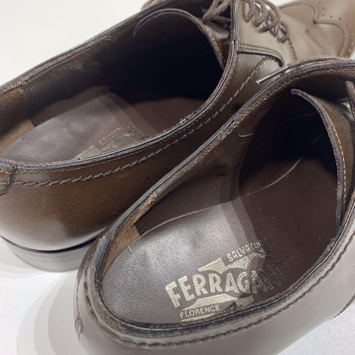 関税込【SALVATORE FERRAGAMO】VARA JELLY パテントシューズ532 org.jpg