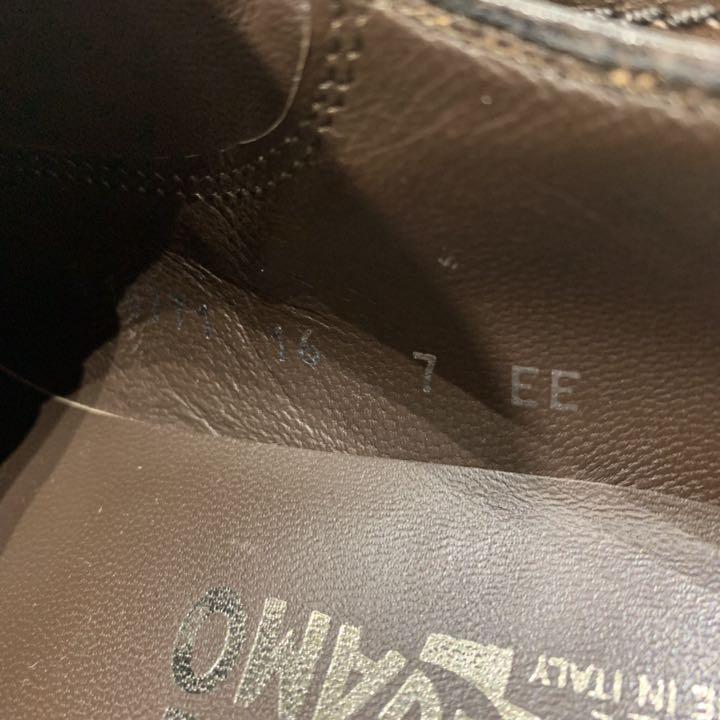 Salvatore Ferragamo ビジネスシューズ（9）キャップトゥ　幅広 FERRAGAMO フェラガモ 靴 メンズ ビジネスシューズ ストレート