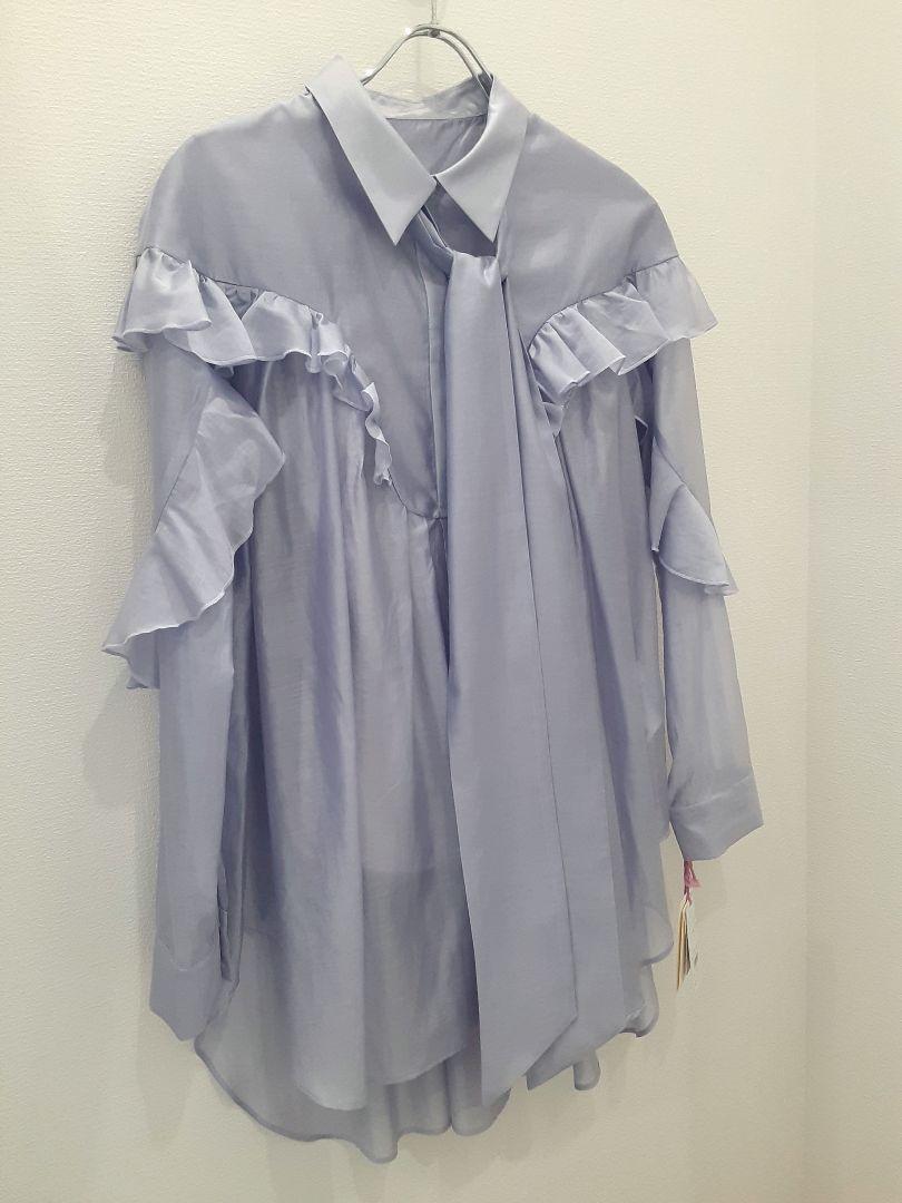 新品・未使用*【FURFUR】シアーフリルボウタイブラウス - メルカリ 新品・未使用*【FURFUR】シアーフリルボウタイブラウス - メルカリ