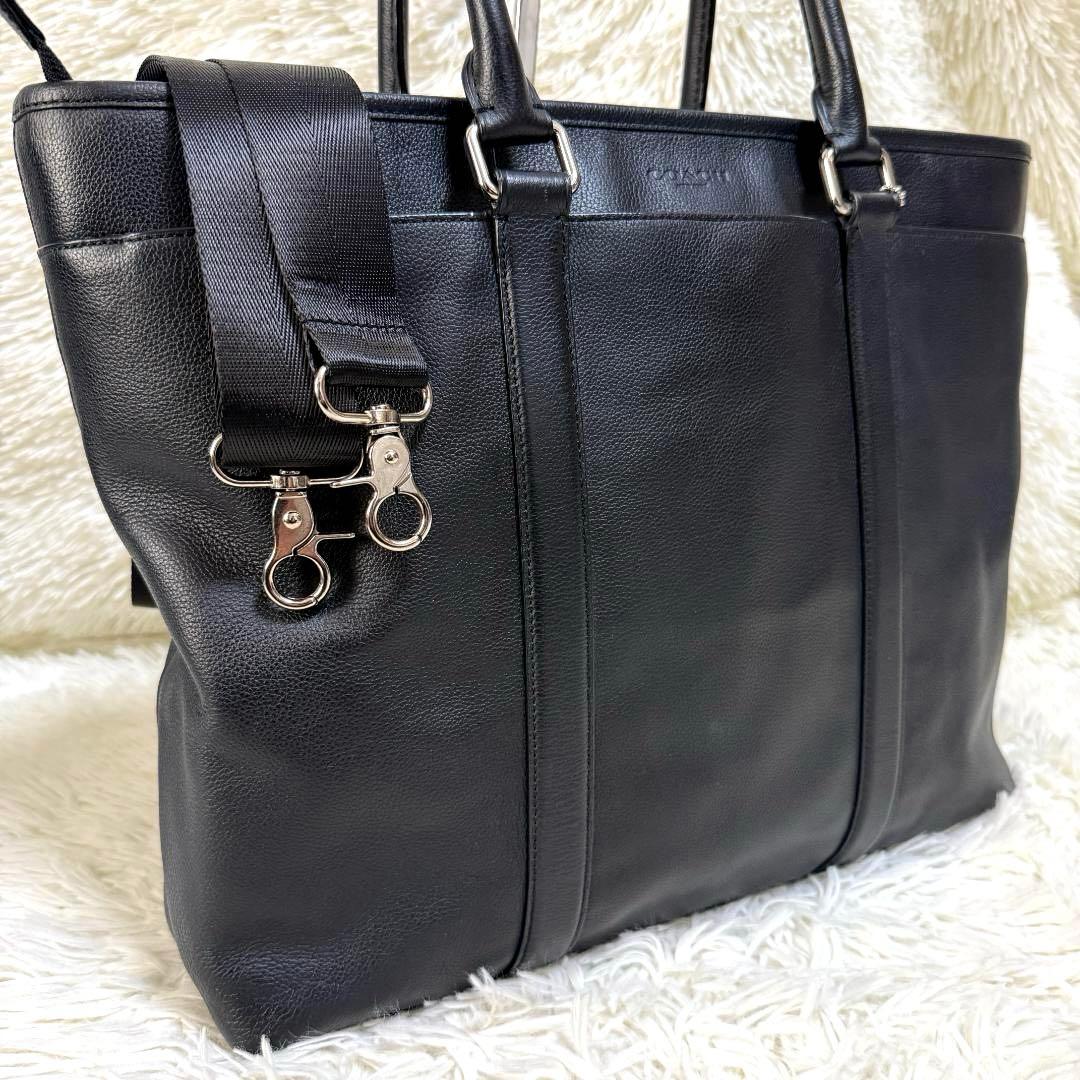 美品✨COACH ビジネスバッグ メトロポリタン トートバッグ レザー A4