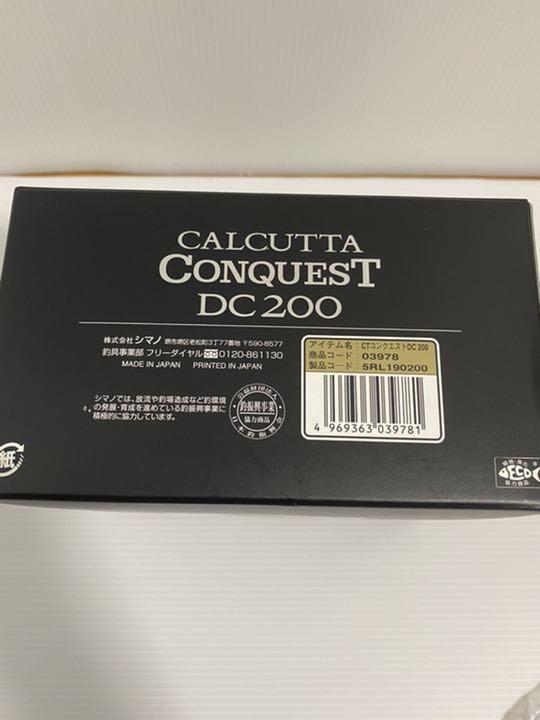 人気高品質 超美品シマノ19カルカッタコンクエストDC200 7em0k-m89273400186 2022豊富な