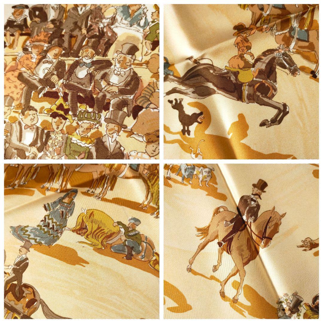 ☘️新品未使用☘️エルメス　CIRQUE MOLIER モリエサーカス　カレ90