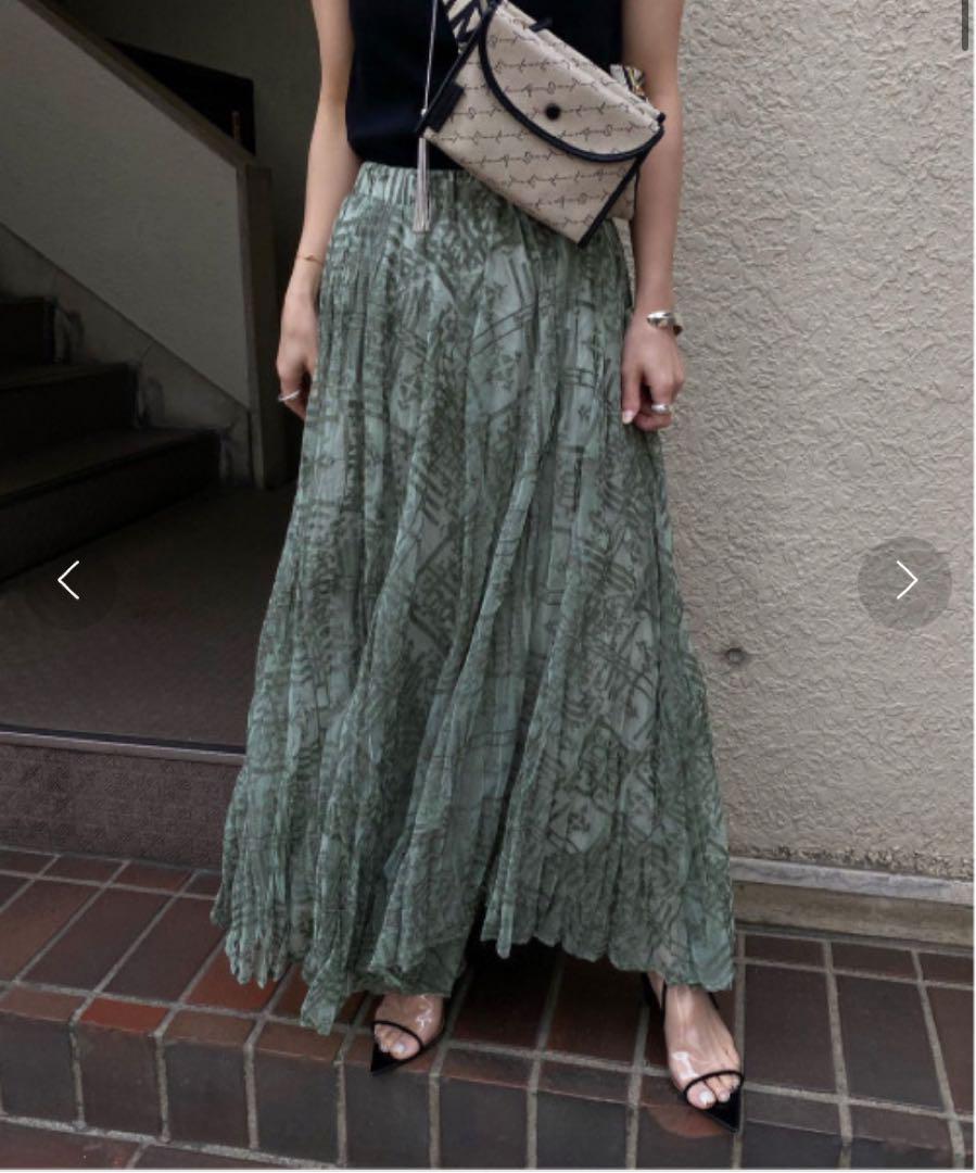 Ameri MEDI PALACE EMBROIDERY SKIRT