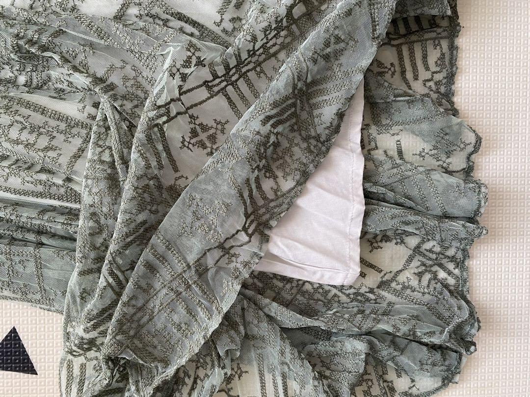 スカート AMERI MEDI PALACE EMBROIDERY SKIRT M Ameri（アメリ）の「MEDI PALACE EMBROIDERY SKIRT（スカート