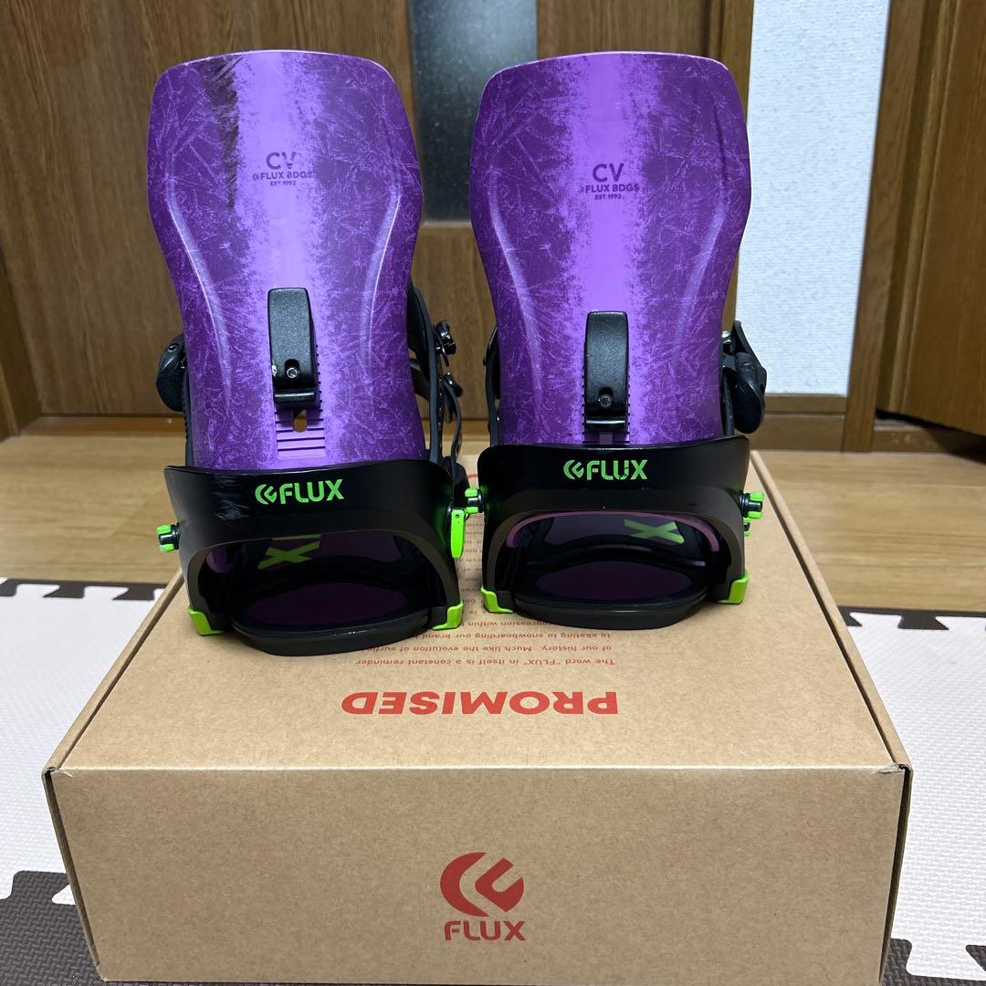 22-23 FLUX フラックス CVパープル Mサイズ ビンディング