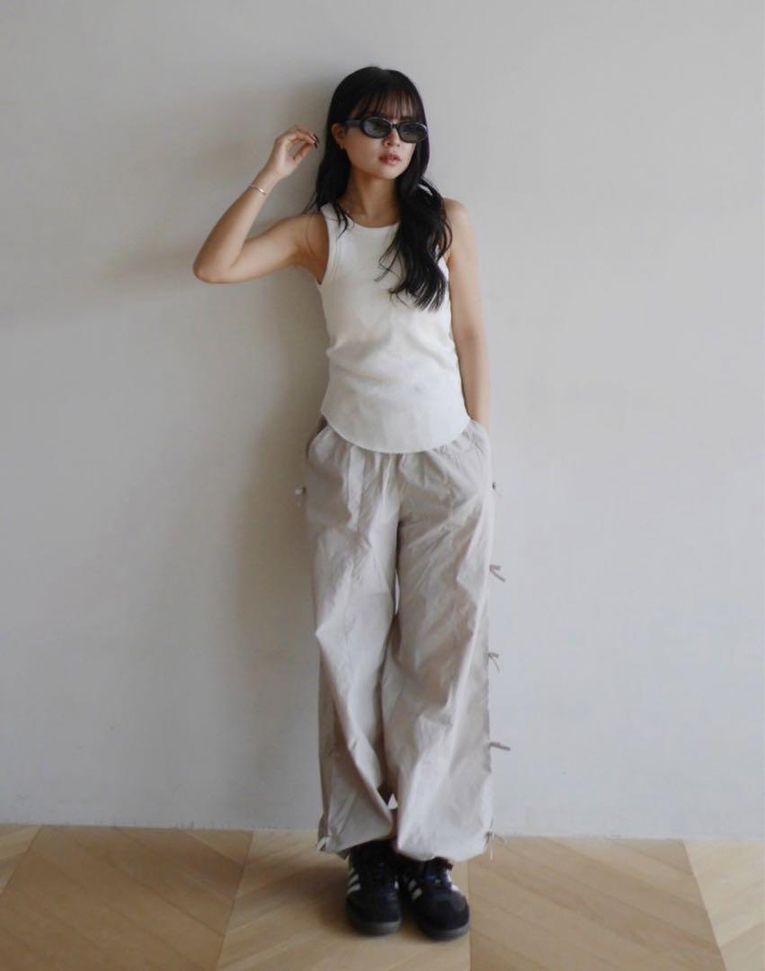 Searoomlynn Side mini Ribbon Sportyパンツ